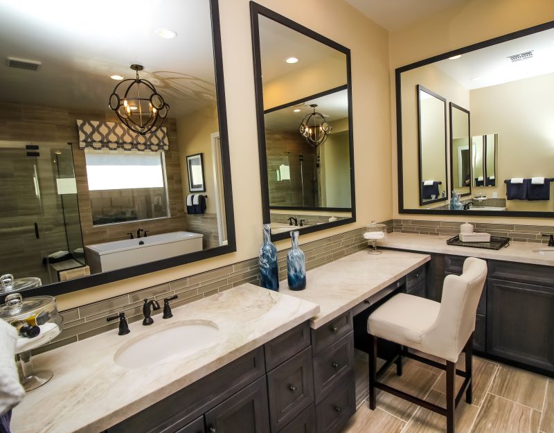 Wide Picture of Modern Bathroom